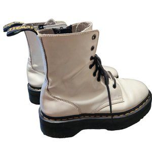 Dr. Martens Women's Shriver Hi UK 9 US 11 White High Top Leather Boots AW004